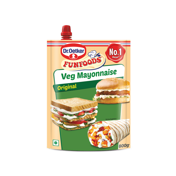 Dr. Oetker FunFoods Veg Mayonnaise Original – 800 g