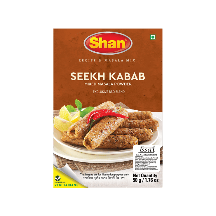 Shan Seekh Kebab Masala – 50 g