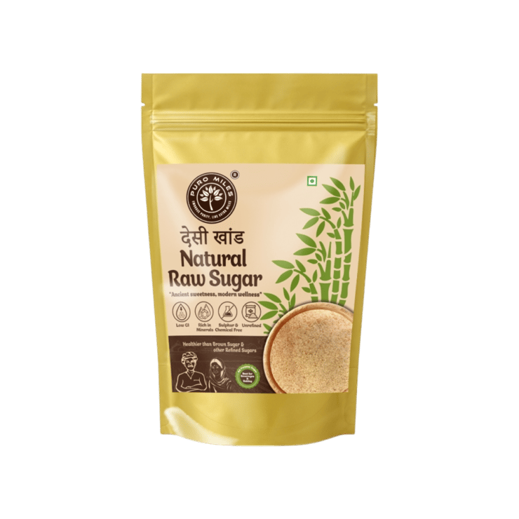 Puro Miles Desi Khand / Natural Raw Sugar – 1 kg