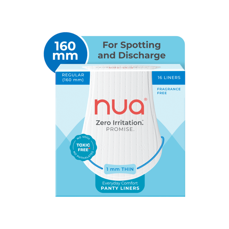 Nua Panty Liners for Daily Use (Regular) – 16 pieces