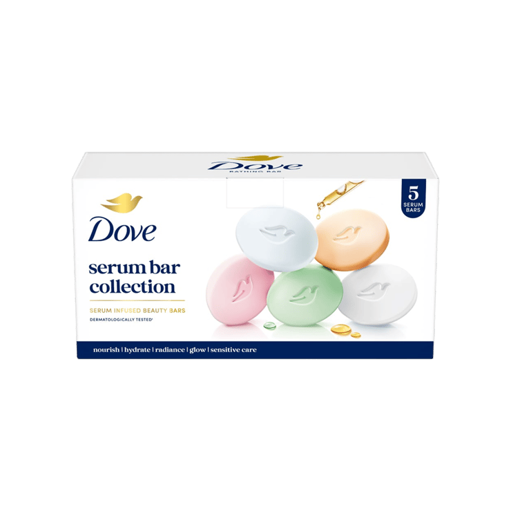 Dove Serum Soap Bar Collection – 5 x 125 g