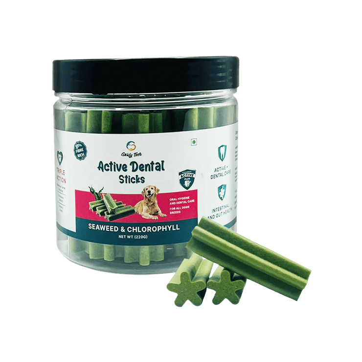 Goofy Tails Active Sticks Dental Treat (Seaweed) – 220 g