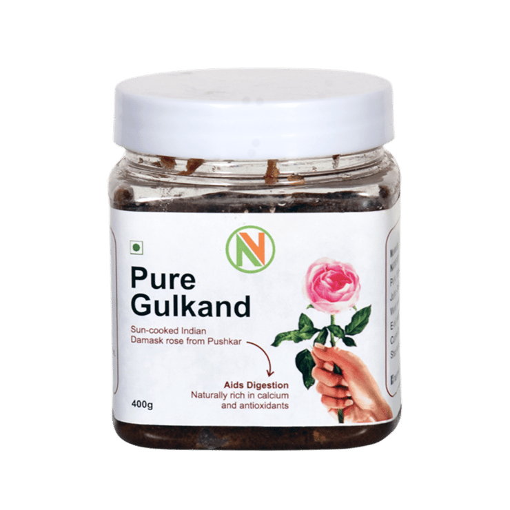 Nature Vit Gulkand Rose Petals & Mishri – 400 g