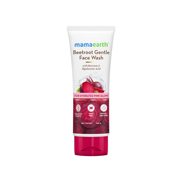 Mamaearth Beetroot Gentle Face Wash – 100 ml