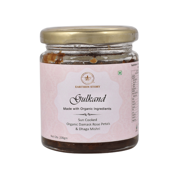 Earthen Story Organic Gulkand – 200 g