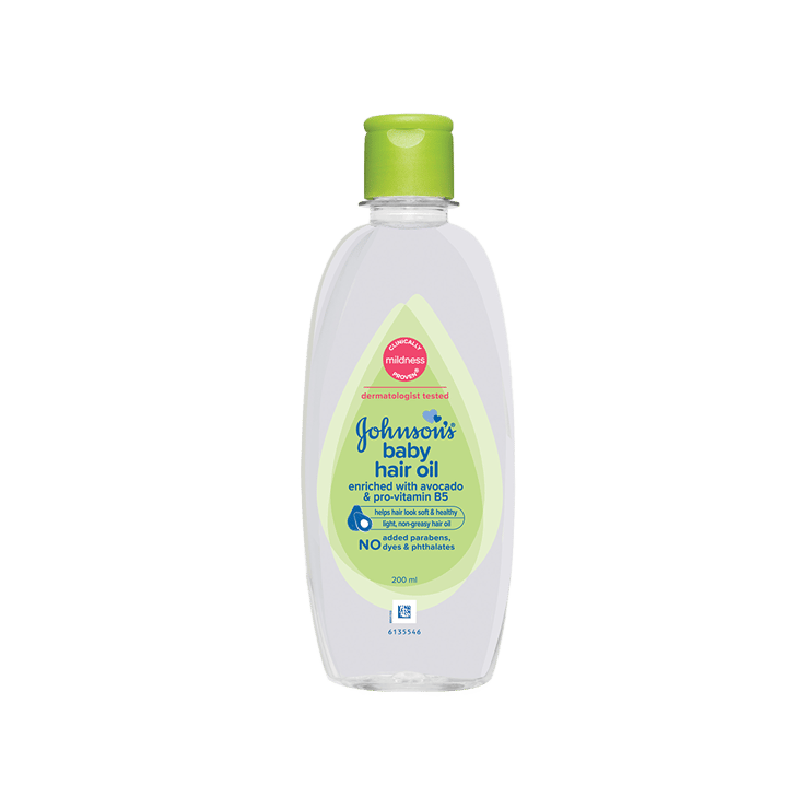 Johnson’s Baby Hair Oil (with Avocado & Pro Vitamin B5) – 200 ml