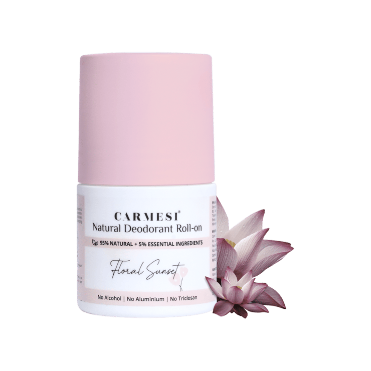 Carmesi Under Arm Roll-On (Floral Sunset) – 50 ml
