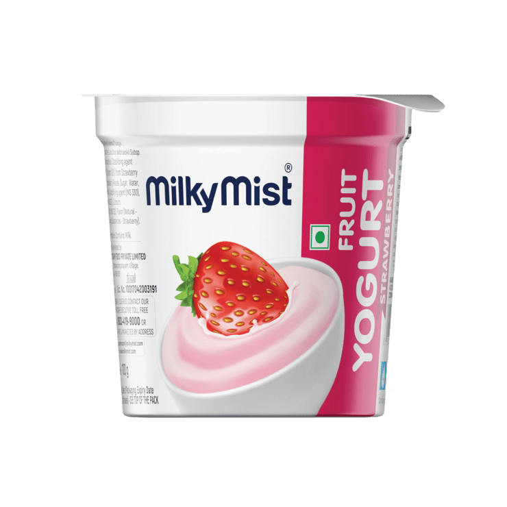 Milky Mist Strawberry Yogurt – 100 g