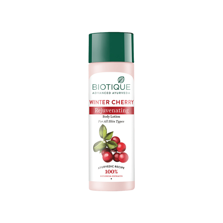 Biotique Winter Cherry Rejuvenating Body Lotion – 190 ml