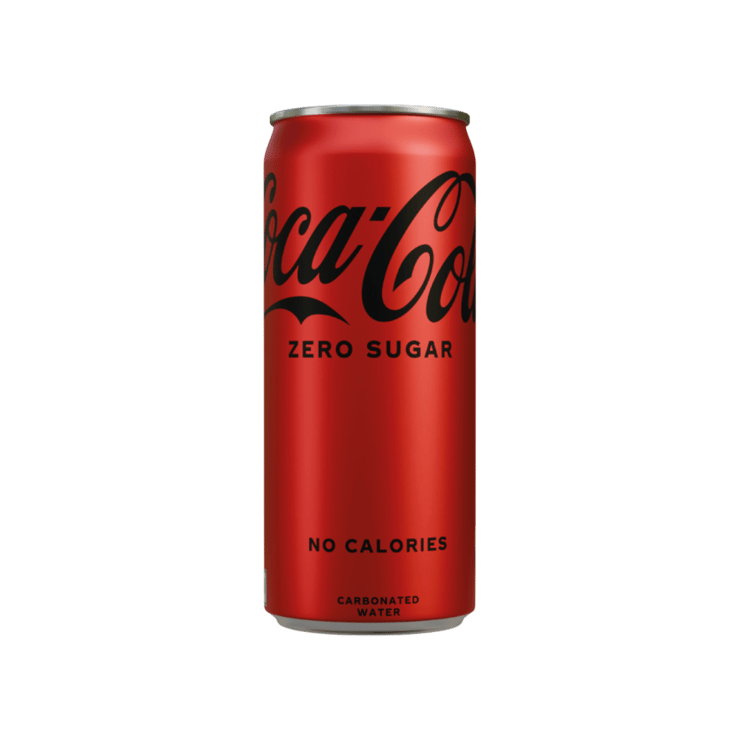 Coca-Cola Zero Sugar Soft Drink 300ml peck of 6
