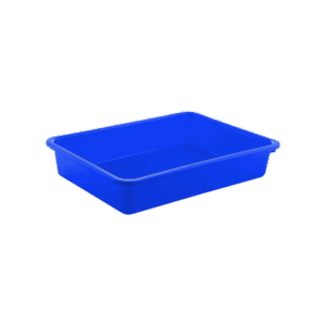 Petcrux Exclusive Cat Litter Tray (Blue) - 1 piece