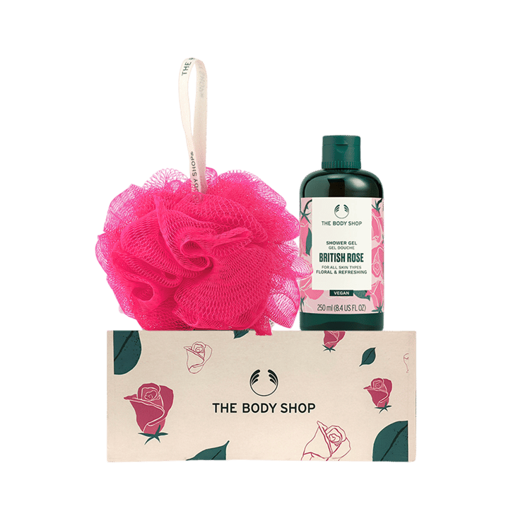 The Body Shop Blooming British Rose Shower Gel Gift Set – 1 set