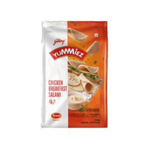 Godrej Yummiez Breakfast Chicken Salami (Frozen) - 250 g