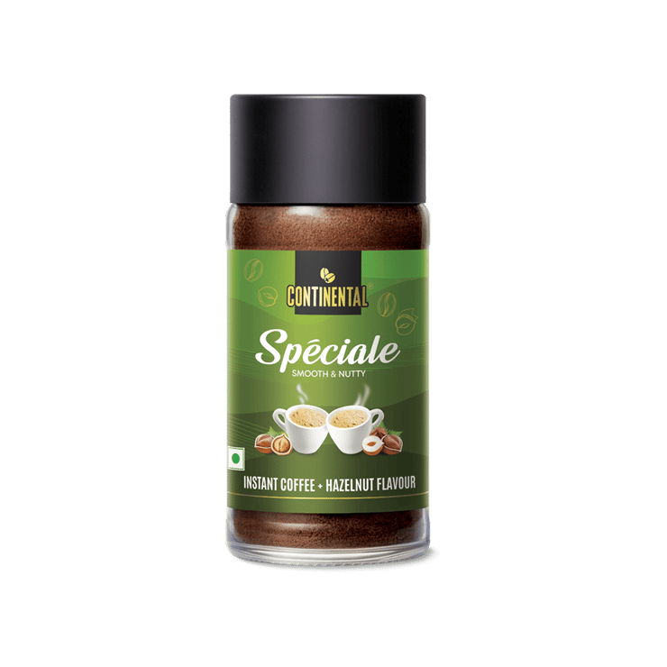 Continental Speciale Hazelnut Flavoured Instant Coffee – 50 g