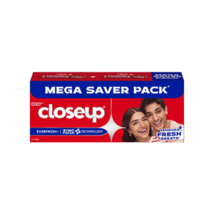 Closeup Everfresh+ Anti-Germ Red Hot Gel Toothpaste - 2 x 150 g