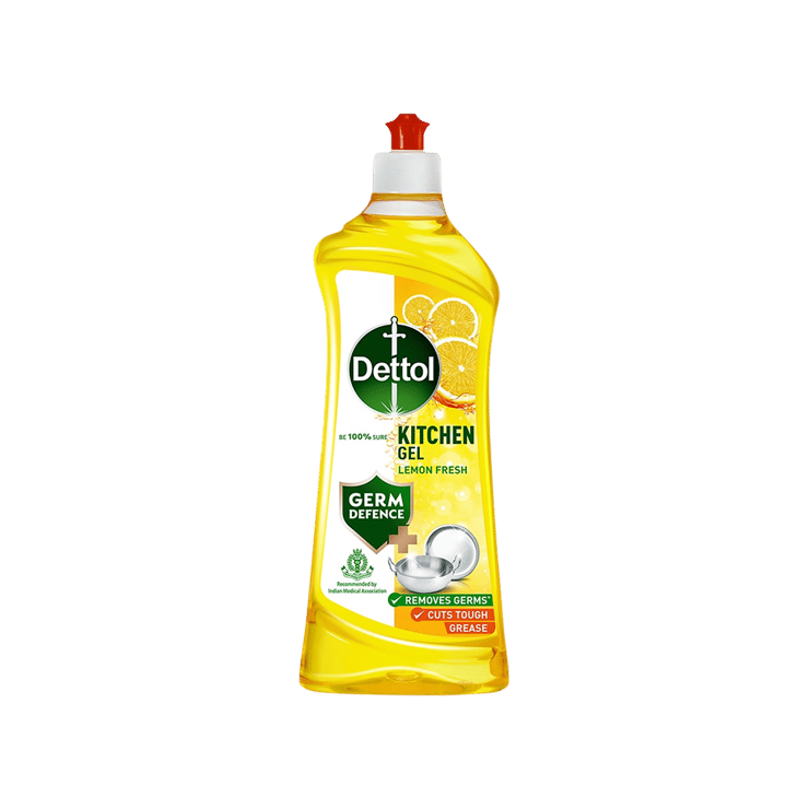 Dettol Lemon Fresh Dishwash Gel – 750 ml