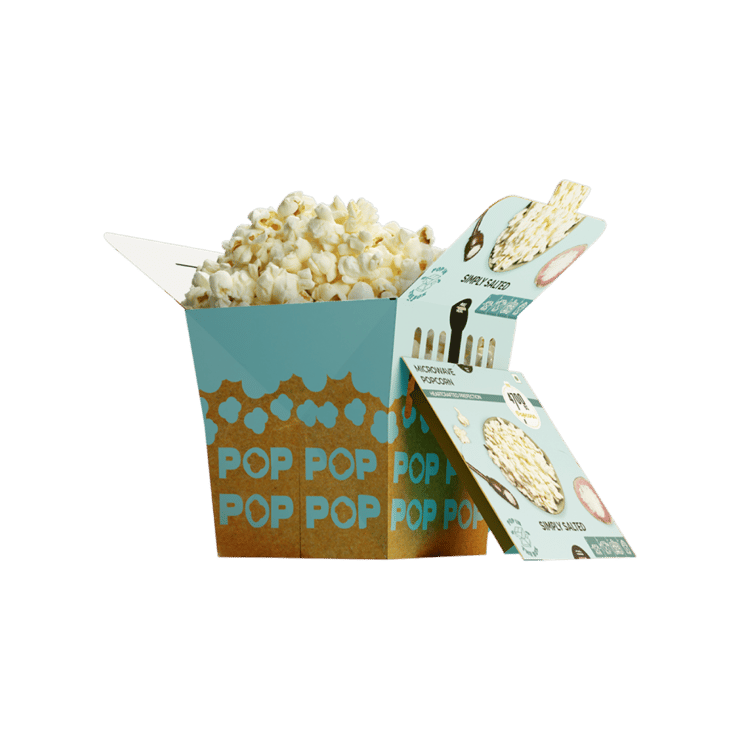 4700BC Microwave PopBox Simply Salted Popcorn Jumbo Size – 80 g