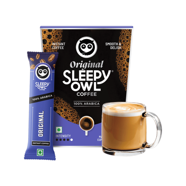Sleepy Owl Original Arabica Instant Coffee – 10 x 2 g