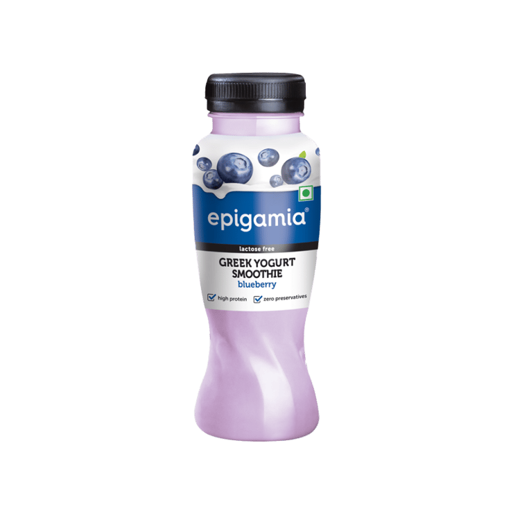 epigamia Blueberry Greek Yogurt Drink – 180 ml