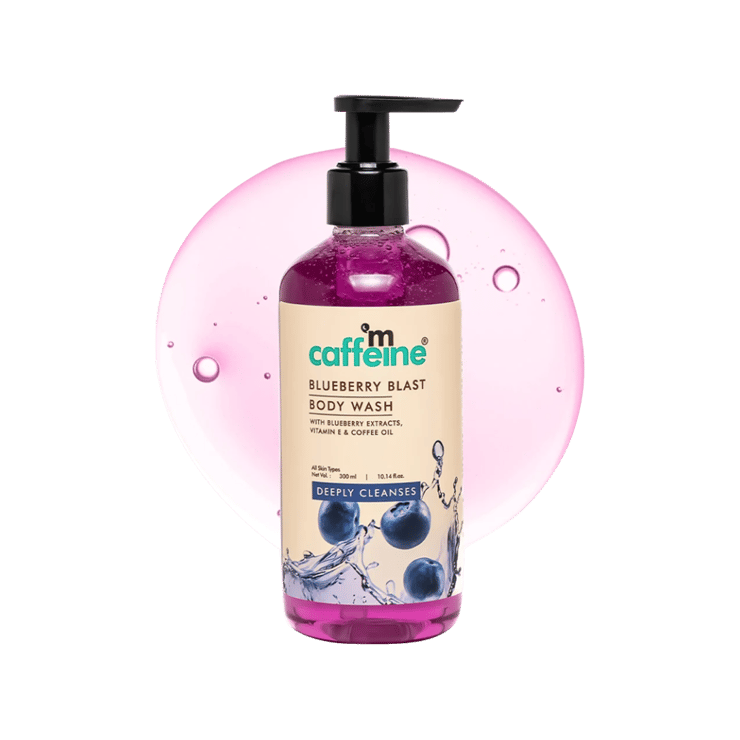 MCaffeine Blueberry Blast Body Wash – 300 ml