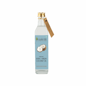 Praakritik Extra Virgin Organic Coconut Oil - 500 ml