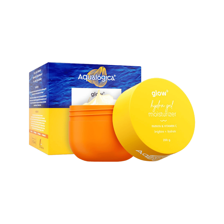 Aqualogica Glow+ Hydra Moisturizing Gel (with Vitamin C & Papaya) – 200 g
