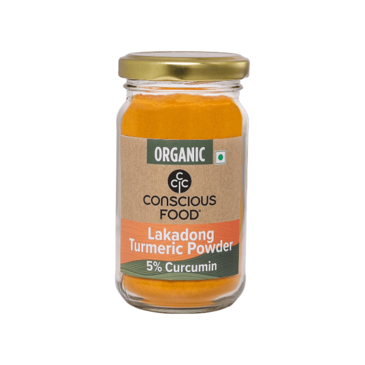 Conscious Food Organic Turmeric Powder (High curcumin) – 100 g