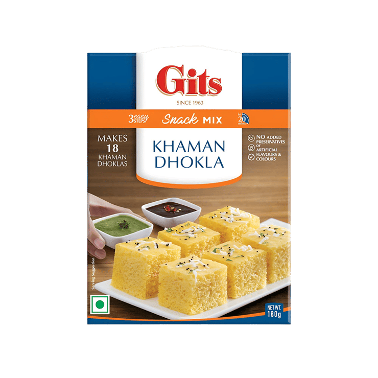 Gits Khaman Dhokla Instant Mix – 180 g