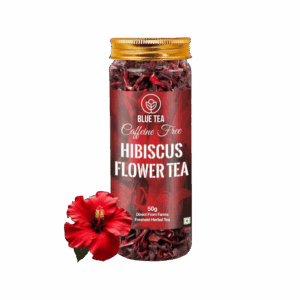 Blue Tea Hibiscus Flower Tea (Caffeine Free) - 50 g