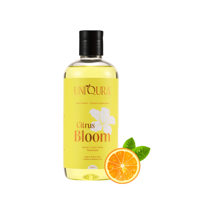 Uniqura Vitamin C Brightening Body Wash (Floral Fragrance) – 300 ml