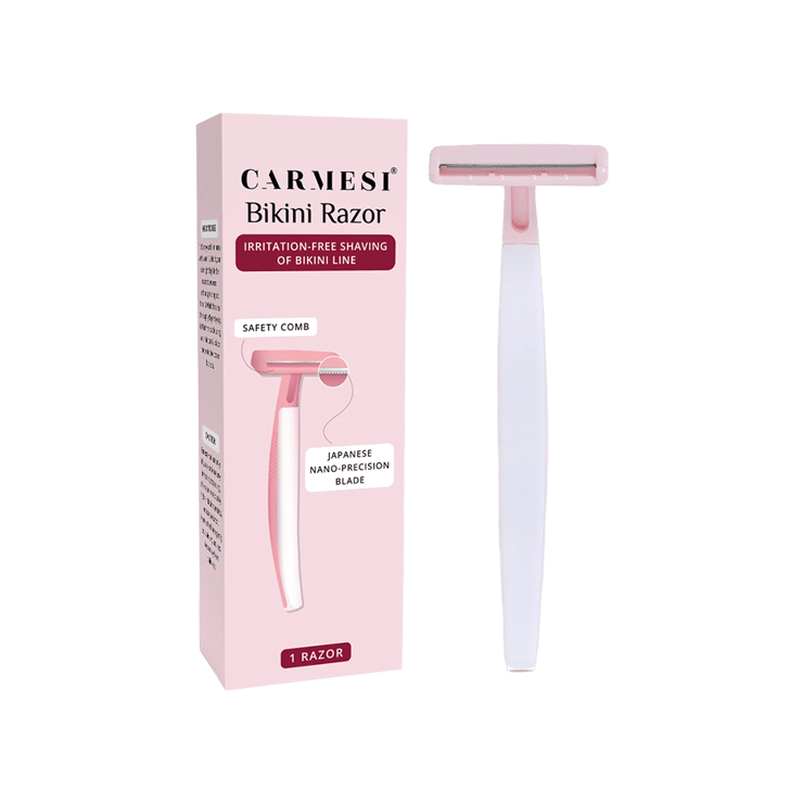 Carmesi Bikini Razor for Women (Pink) – 1 piece