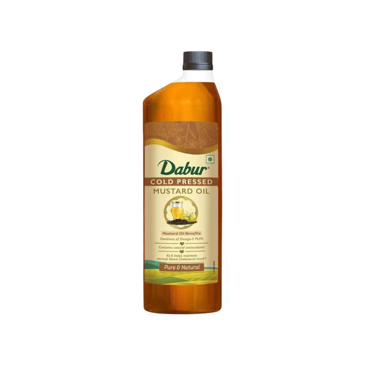 Dabur Cold Pressed Mustard Oil – 1 ltr