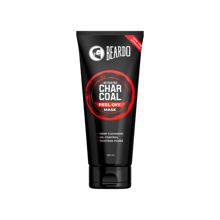 Beardo Activated Charcoal Peel off Mask – 100 ml