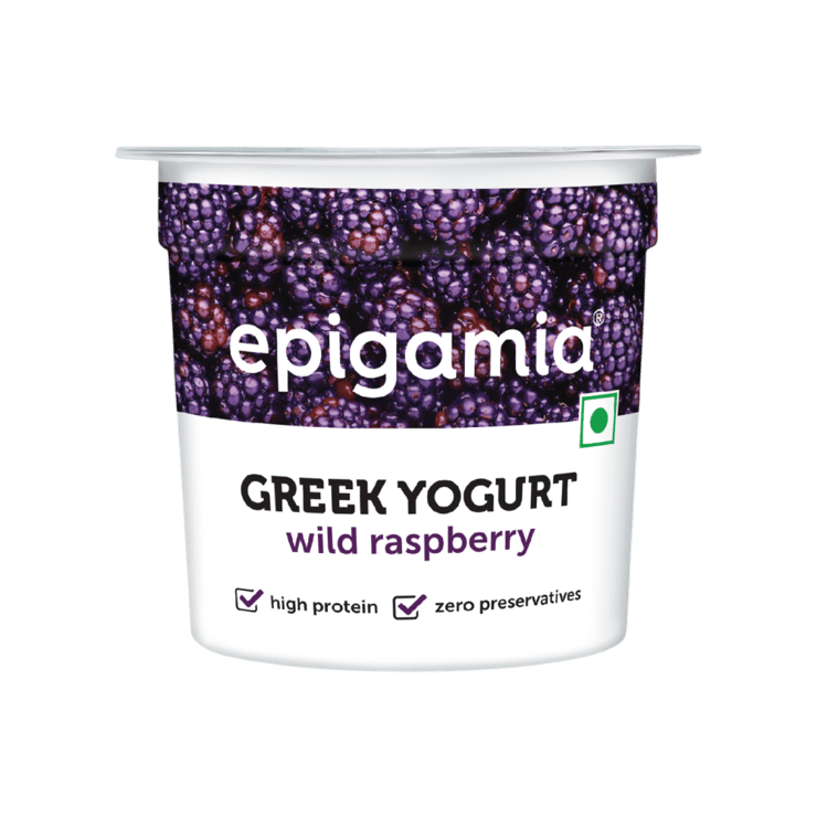 epigamia Wild Raspberry Yogurt – 85 g