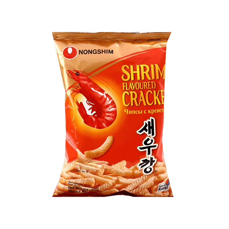 Nongshim Shrimp Flavoured Crackers Chips – 75 g