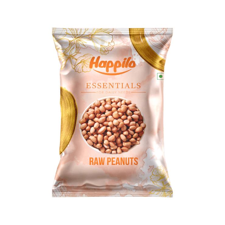 Happilo Essentials Raw Peanuts (Singdana) – 500 g