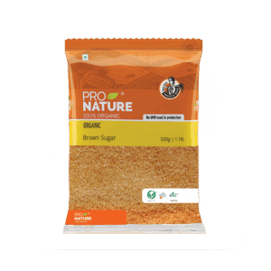 Pro Nature Organic Brown Sugar - 500 g