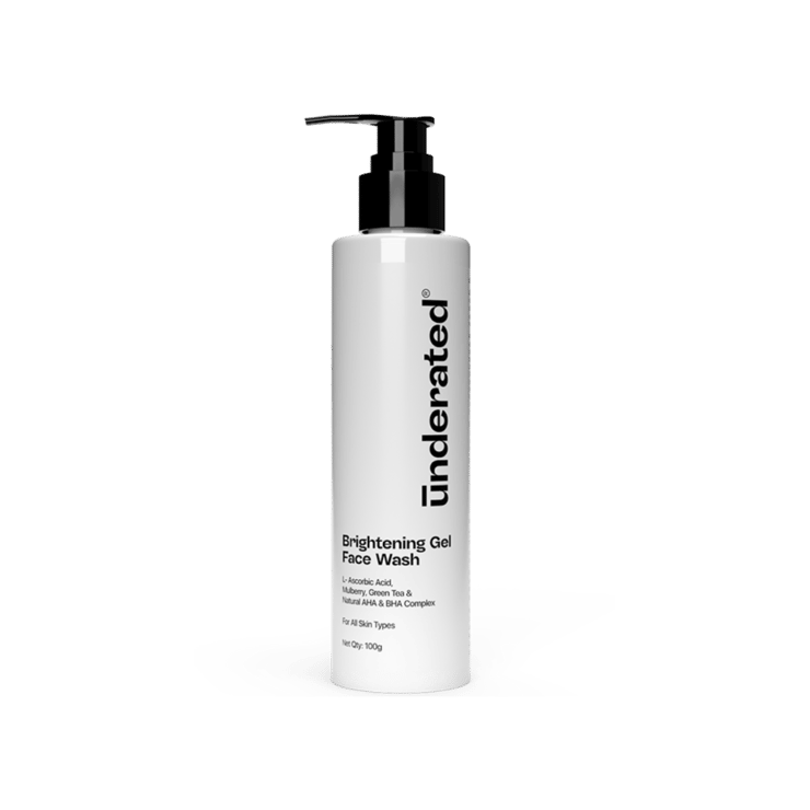 Underated Brightening Gel Face Wash – 100 g