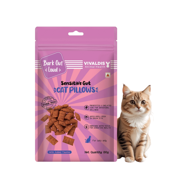 Bark Out Loud Sensitive Gut Cat Treats – 100 g
