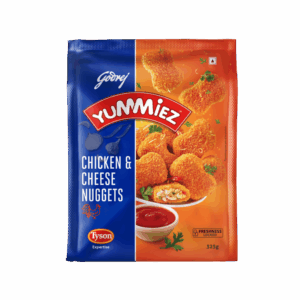 Godrej Yummiez Cheese & Chicken Nuggets (Frozen) - 325 g