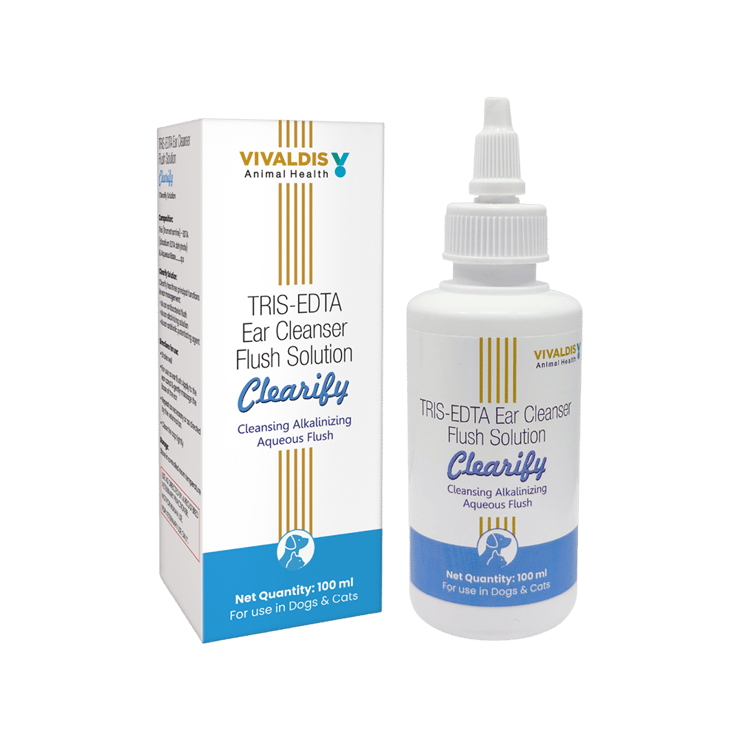 Vivaldis Clearify Pet Ear Cleaner (for Dogs & Cats) – 100 ml