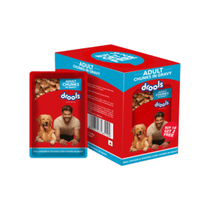 Drools Chicken & Liver in Gravy Adult Dog Wet Food - 12 x 60 g
