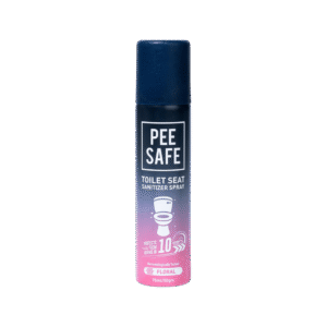 Pee Safe Toilet Seat Sanitizer Spray (Floral) - 75 ml