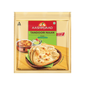 Aashirvaad Tandoori Naan (Heat & Eat) - 400 g