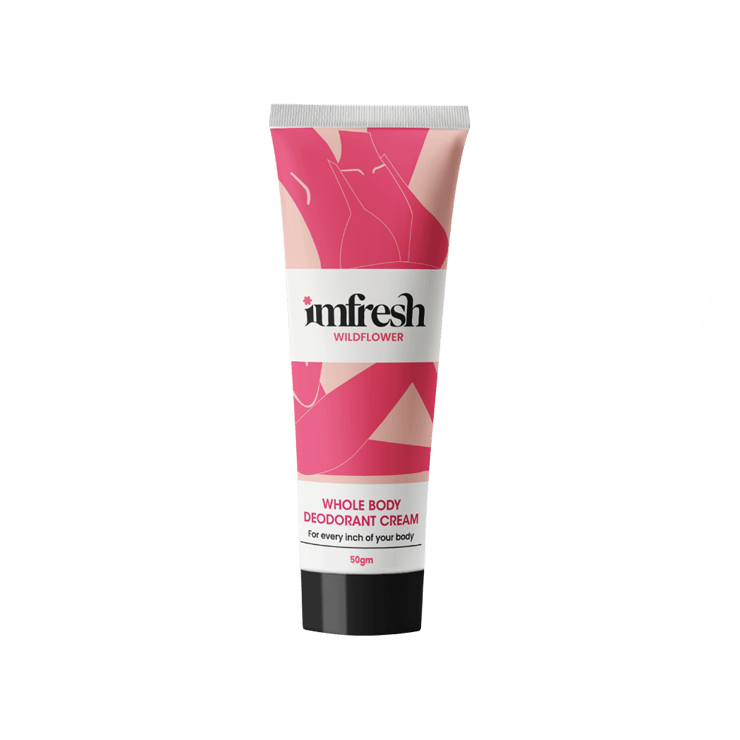 imfresh Women's Deodorant Body Cream - Wild Flower - 50 g