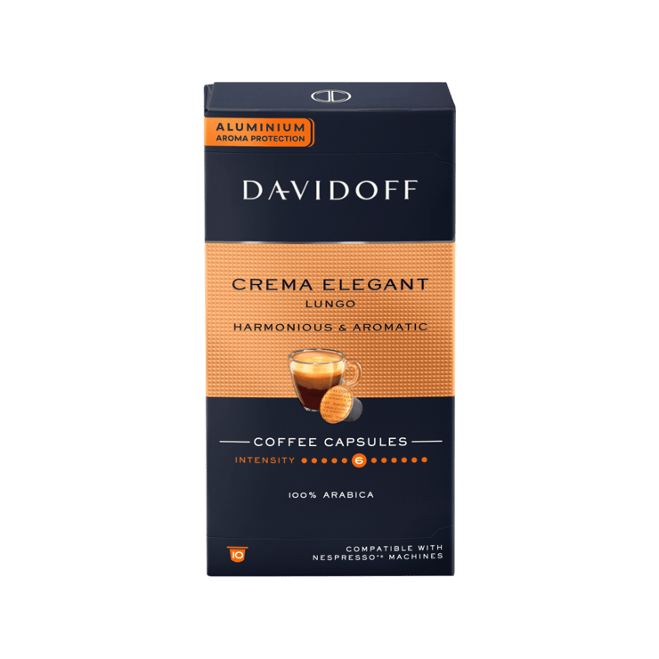 Davidoff Creama Elegant Coffee Capsules - 10 capsules
