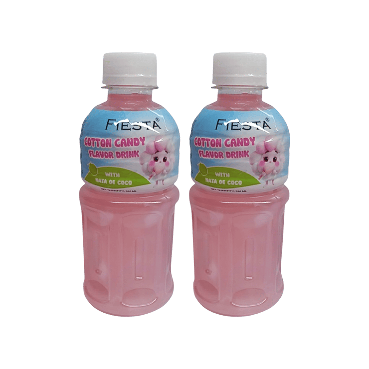 Fiesta Cotton Candy Juice with Nata De Coco