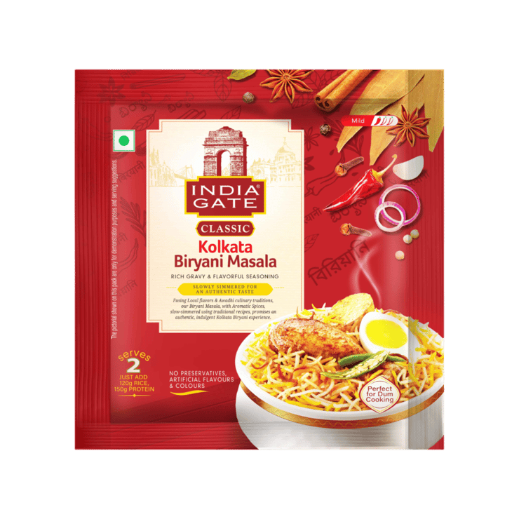 India Gate Classic Kolkata Biryani Masala - 70 g - 70 g