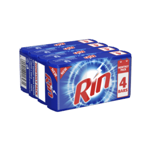 Rin Detergent Bar - 4 x 250 g