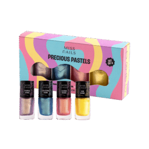 Miss Nails Nail Paint Kit (Precious Pastels) - 1 pack (4 pieces)